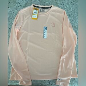 NWT Carhartt Women's Force Sun Defender - Anti-Odor, UPF 50+, Lightweight